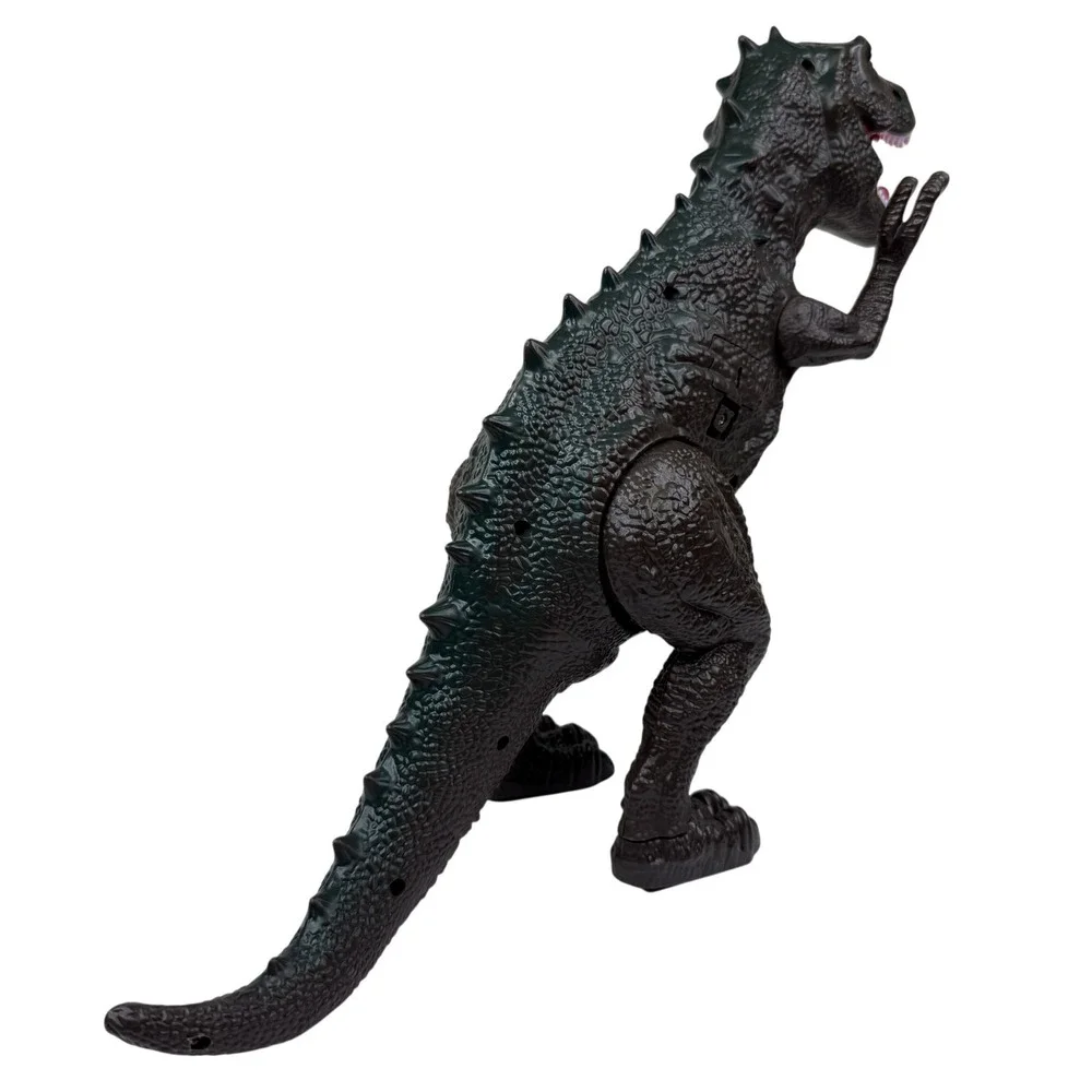 Tyrannosaurus Rex T-Rex Large Dinosaur Action Figure Toy Green Plastic Roaring